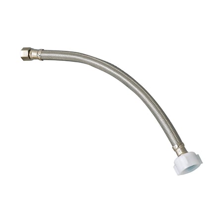 Plumb Pak Plumb Pak EZ 3/8 in. Compression in. X 7/8 in. D Ballcock 12 in. Stainless Steel Toilet Supply Line PP23805